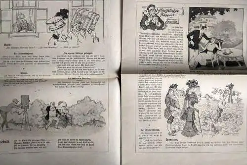 Alte Zeitung Eulenspiegel No. 29 Ein Vorteil 1912