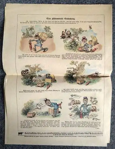 Alte Zeitung Eulenspiegel No. 29 Ein Vorteil 1912