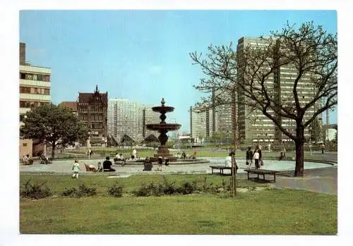 Ak Spittelmarkt und Fischerinsel 1984 Berlin