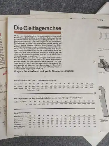 Wolf Preisliste über Automobil Federn Ausgabe 1929