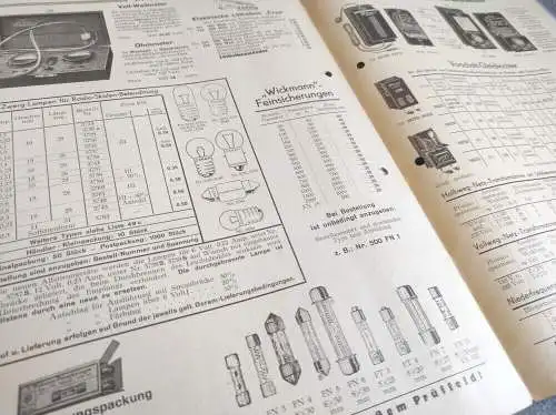 Radio Katalog 1935 1936 Heft Lausitzer Fahrrad Engroshaus Mende Saba Telefunken