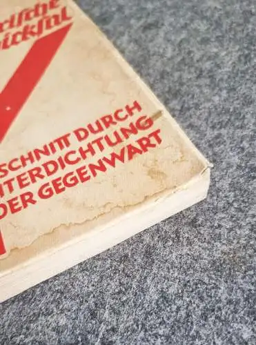 Das proletarische Schicksal 1930 Leopold Klotz Verlag Gotha