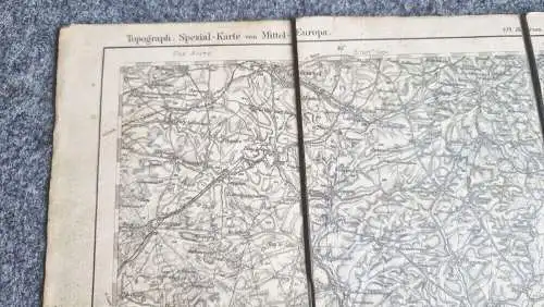 Landkarten 1 Wk 5 Karten Kriegskarte Belgien Frankreich Armeekorps