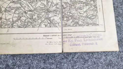 Landkarten 1 Wk 5 Karten Kriegskarte Belgien Frankreich Armeekorps