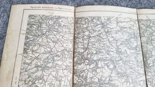 Landkarten 1 Wk 5 Karten Kriegskarte Belgien Frankreich Armeekorps