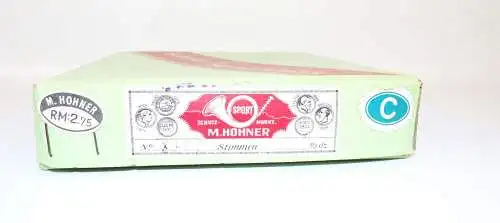 Hohner Harmonika Originalkarton leer Mundharmonika 1930er