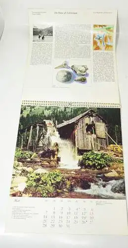 DDR Kalender vollständig Welt des Wasser 1979 Geburtstagsgeschenk