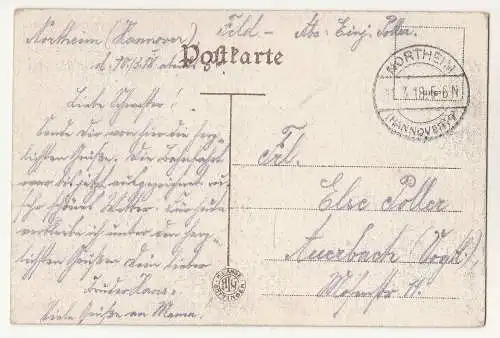 Ak Northeim Breite Straße v. O. 1918 ! (A1227