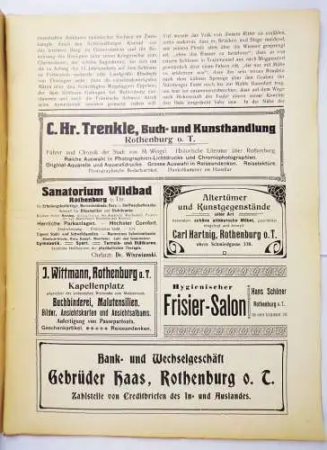 Nordbayerische Verkehrs - und Touristen Zeitung No 11 1906