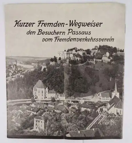 Altes Reiseprospekt Passau  um 1930 Bayern