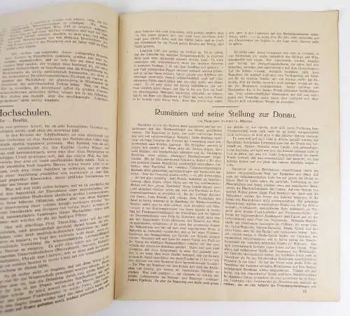 Die freie Donau 1918 Schiffsbau Kanal Rhein 3 Zeitschriften Bayerischer Kanalver