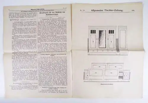 Allgemeine Tischler Zeitung 1915 1916