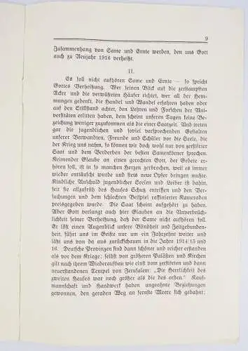 Eine göttliche Verheißung für Neujahr 1916 Grützmacher Erlangen