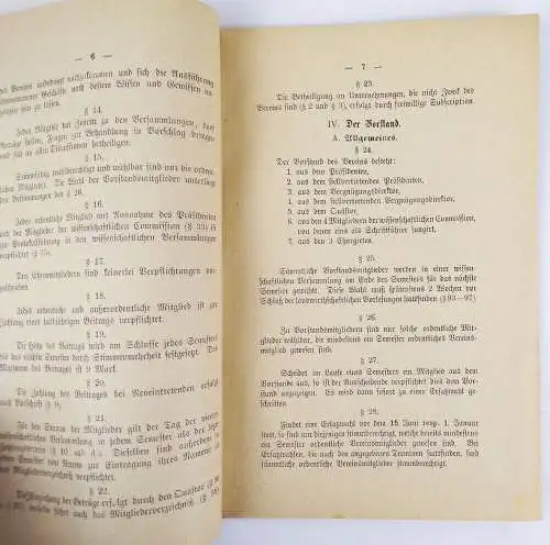 Statuten des akademisch landwirtschaftlichen Vereins zu Halle 1880