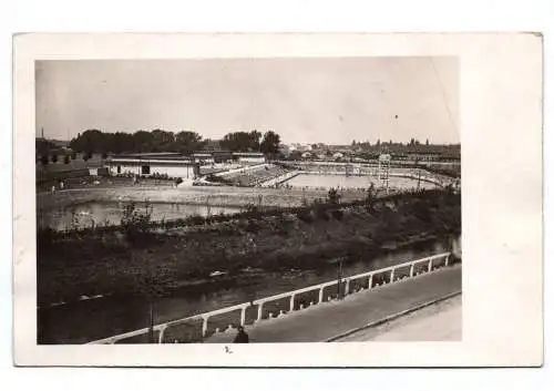 Foto Ak Nordbad Erfurt Schwimmbad um 1930