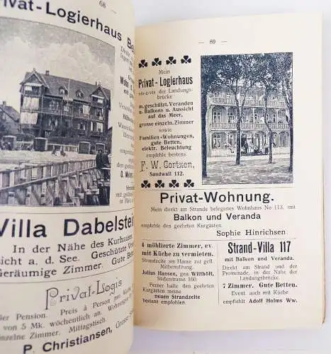 Wyk auf Föhr 1904 Nordseebad Reisefüher