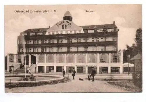 Ak Ostseebad Brunshaupten Kurhaus um 1910