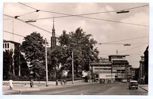 Ak Dortmund Hansastraße 1958