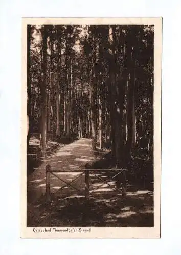 Ak Ostseebad Timmendorfer Strand Waldweg