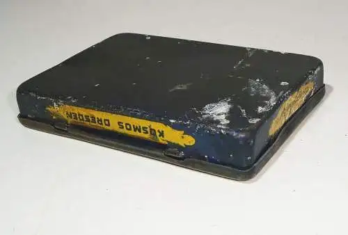 Alte Zigarettendose Kosmos Samoli Metalldose Blechdose 1920er 1930er 