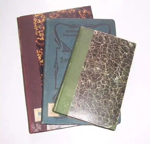 Schiffsmaschinendienst  3 Bücher Selbstentzündung Bray Wörterbuch 1865 bis 1901