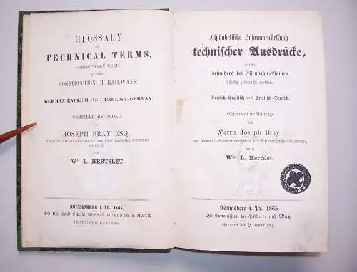 3x Fachbuch Schiffsmaschinendienst Selbstentzündung Bray Wörterbuch 1865 / 1901