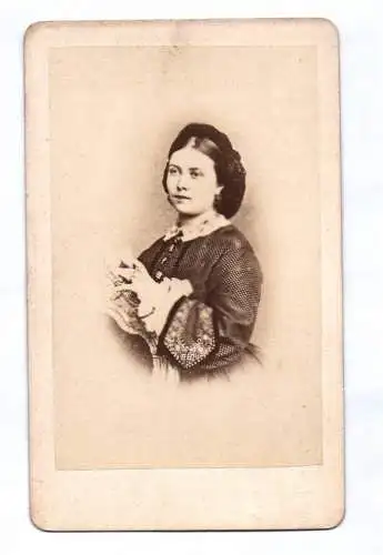 CDV Foto Victoria Kronprinzessin später Kaiserin von Friedrich um 1880