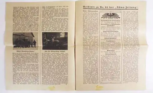 Düna Zeitung Nr 84 Im Felde 1917 WW1