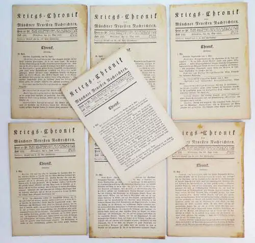 Kriegs Chronik der Münchener Neuesten Nachrichten 1916