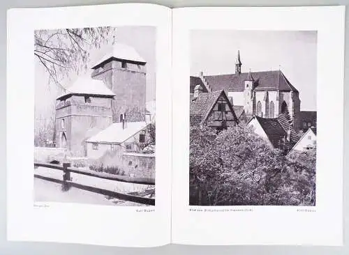 Nördlingen die alte Reichsstadt im Schwabenland um 1930