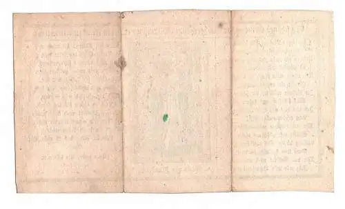 Altes Heiligenbild Maria von Altenötting koloriert um 1800 Gebet Andachtsbild