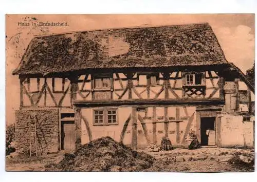 Ak Haus in Brandscheid Westerwald 1913