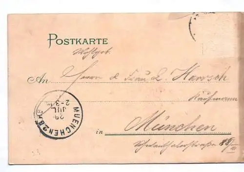 Litho Ak Rot Kreuz Ärzteversammlung Sanitäter 1902 Hamburg