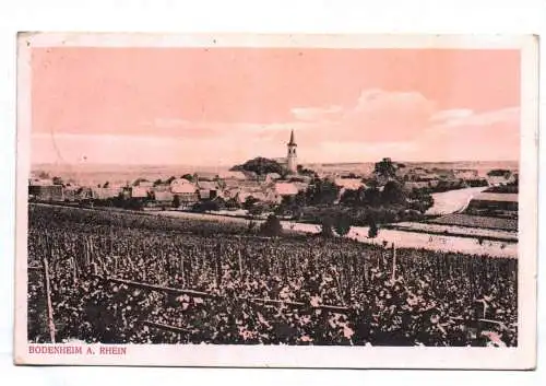 Ak Bodenheim am Rhein 1916