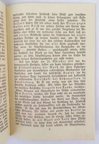 Vom Kurhut zur Kaiserkrone 500 Jahre Hohenzollern Jubiläum 1915