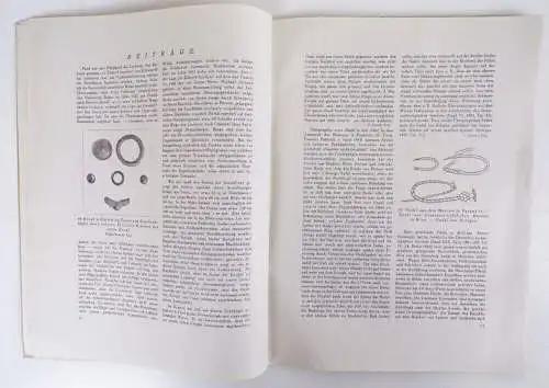Berichte aus dem Knopf Museum Heinrich Waldes Prag Wrschowitz 4 Heft 1917