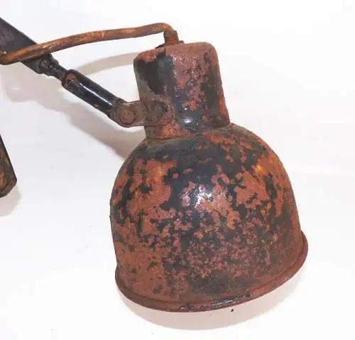 Alte Scherenlampe Werkstattlampe Fabriklampe E27 Vintage Leuchte