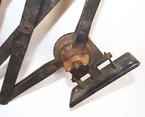 Alte Scherenlampe Werkstattlampe Fabriklampe E27 Vintage Leuchte