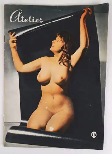 Atelier Zeitschrift nackte Frauen Kunst Richard Danehl Verlag Hamburg Aktstudien