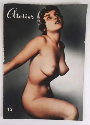 Alte Zeitschrift nackte Frauen Akt Kunst Richard Danehl Verlag Hamburg Atelier