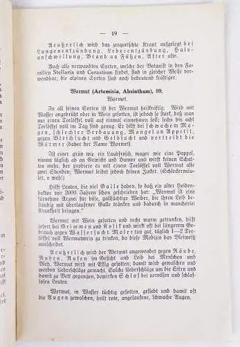 Heilkräuter Büchlein 2 Stück Kräuteratlas Chrut und Uchrut 1930 1935 Kräuter