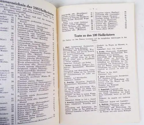 Heilkräuter Büchlein 2 Stück Kräuteratlas Chrut und Uchrut 1930 1935 Kräuter