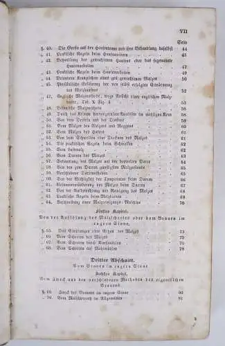 Die Bierbrauerei mit besonderer Berücksichtigung der Dickmaischbrauerei 1855 Phi