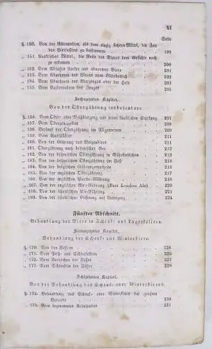 Die Bierbrauerei mit besonderer Berücksichtigung der Dickmaischbrauerei 1855 Phi