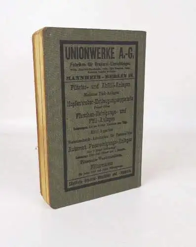 Brauer und Mälzer Kalender 1913 zweiter Teil