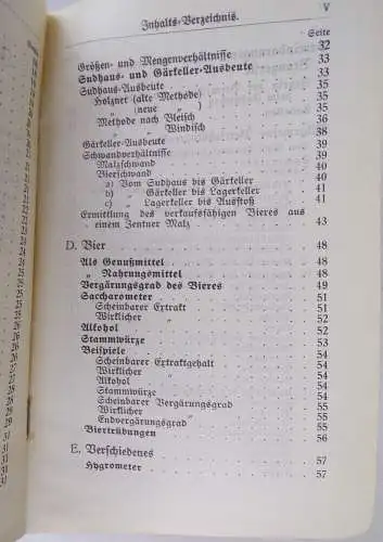 Brauer und Mälzer Kalender 1913 zweiter Teil