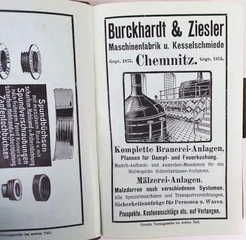 Brauer und Mälzer Kalender 1910