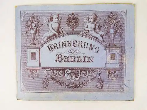 Erinnerung an Berlin um 1890 mit Synagoge 