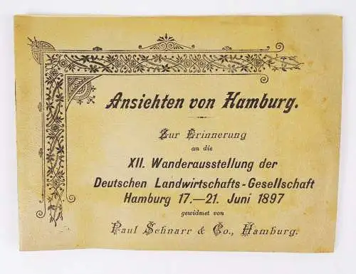 Ansichten von Hamburg Wanderausstellung dt Landwirtschafts Gesellschaft 1897