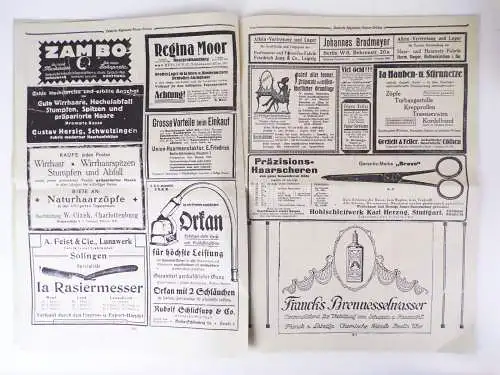 Deutsche Allgemeine Friseur Zeitung Nr 24 Berlin 1919